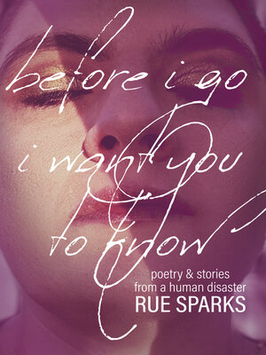 cover image of before i go i want you to know